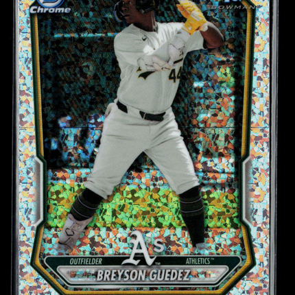 2026 Bowman Chrome Breyson Guedez #BCP-32 Shimmer Refractor