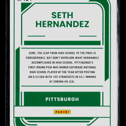 2026 Donruss Seth Hernandez #124