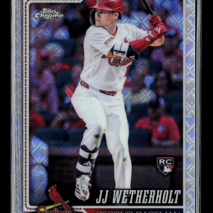 2026 Topps Chrome JJ Wetherholt #119 X-Fractor