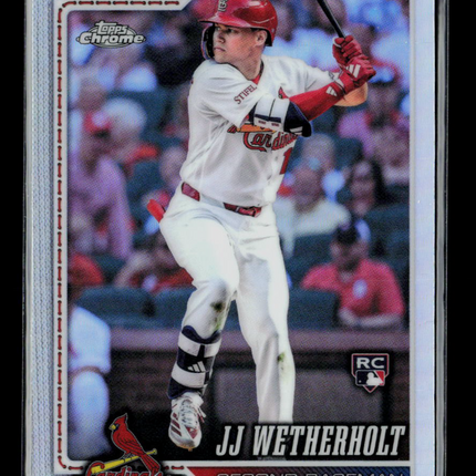 2026 Topps Chrome JJ Wetherholt #119 Refractor RC