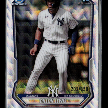 2026 Bowman Chrome Dillon Lewis #BCP-148 /350