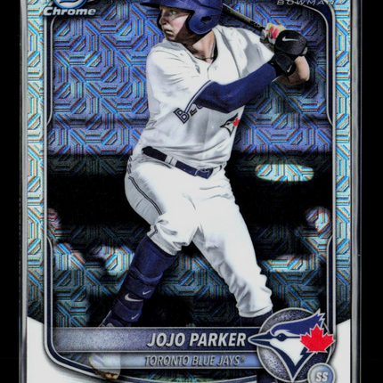 2025 Bowman Draft Chrome Jojo Parker #BDC-8 Mega Box Mojo Refractor
