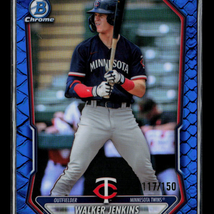 2026 Bowman Chrome Walker Jenkins #BCP-98 Blue 117/150