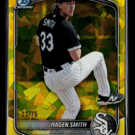 2025 Bowman Draft Chrome Hagen Smith #BDC-167 Yellow Sapphire Refractor 23/75