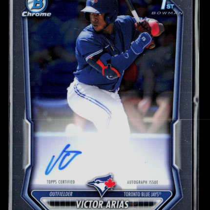 2026 Bowman Chrome Victor Arias #CPA-VA Auto