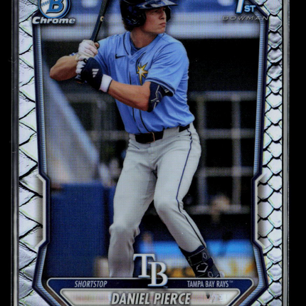 2026 Bowman Chrome Daniel Pierce #BCP-77 Lava Refractor 1st Bowman