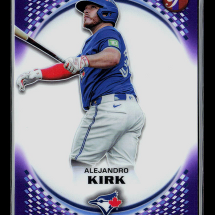 2026 Topps Pristine Alejandro Kirk #166 Purple 33/99