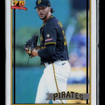 2024 Topps Chrome 75 Years of Baseball Paul Skenes #91CB-15