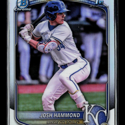 2025 Bowman Draft Chrome Josh Hammond #BDC-185 Refractor