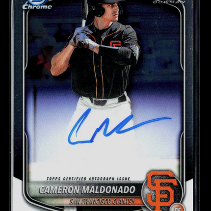 2025 Bowman Chrome Cameron Maldonado #CPA-CMA Auto