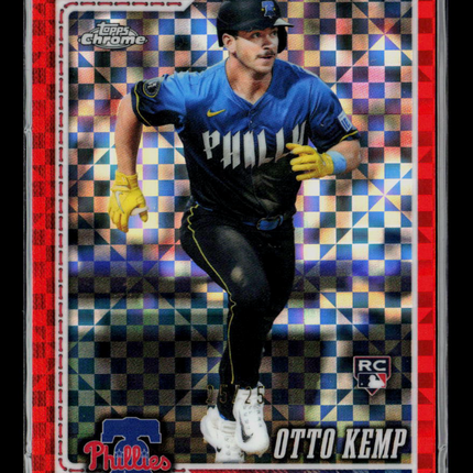 2026 Topps Chrome Otto Kemp #229 Orange Refractor RC 25/25