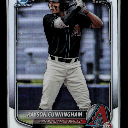 2025 Bowman Draft Chrome Kayson Cunningham #BDC-84 Refractor