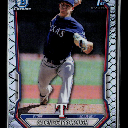 2026 Bowman Chrome Caden Scarborough #BCP-17 Mega Box Mojo Refractor