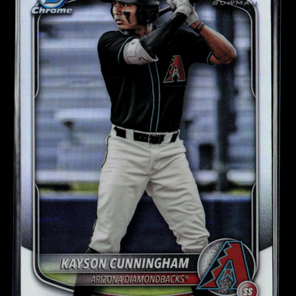 2025 Bowman Draft Chrome Kayson Cunningham #BDC-84 Refractor