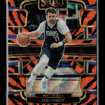 2024 Panini Select Luka Dončić #51 Tiger Stripe
