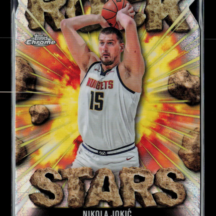 2025 Topps Chrome Rock Stars Nikola Jokić #RS-7