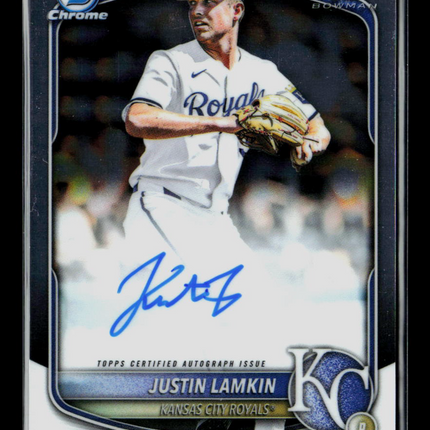 2025 Bowman Chrome Justin Lamkin #CPA-JLA Auto