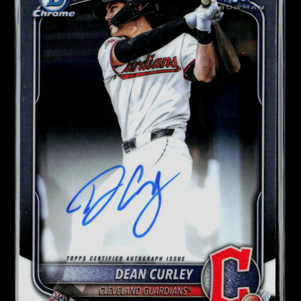 2025 Bowman Chrome Dean Curley #CPA-DC Auto