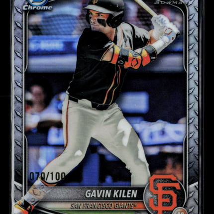 2025 Bowman Draft Chrome Gavin Kilen #BDC-40 070/100