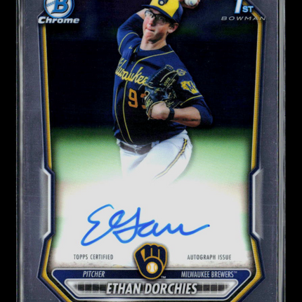 2026 Bowman Chrome Ethan Dorchies #CPA-EDO Auto