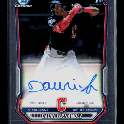 2026 Bowman Chrome Dauri Fernandez #CPA-DF Auto