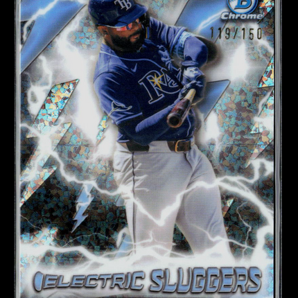 2026 Bowman Chrome Electric Sluggers Junior Caminero #ES-4 119/150