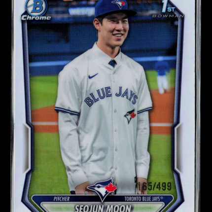 2020 Bowman Chrome Seojun Moon #BCP-127 Refractor 165/499