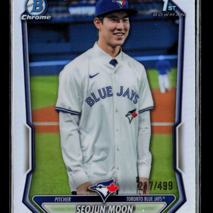 2020 Bowman Chrome Seojun Moon #BCP-127 Refractor 217/499