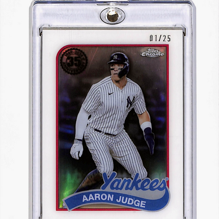 2024 Topps Chrome Aaron Judge #89BCL-2 Layer Variation 01/25