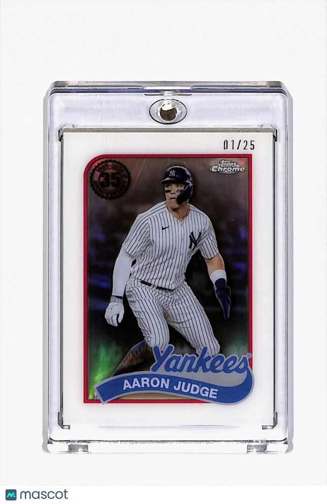 2024 Topps Chrome Aaron Judge #89BCL-2 Layer Variation 01/25