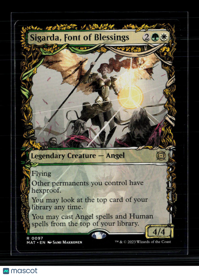 MTG Sigarda, Font of Blessings (Showcase) March of the Machine: The Aftermath 97