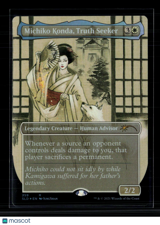 MTG Michiko Konda, Truth Seeker Secret Lair Drop Series R • 259 Foil