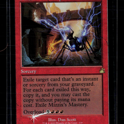 MTG Mizzix's Mastery (Retro Frame) Ravnica Remastered R • 339 Foil
