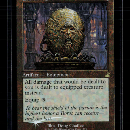 MTG Pariah's Shield (Retro Frame) Ravnica Remastered R • 393 Foil