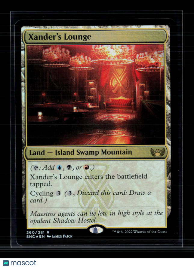 MTG Xander's Lounge Streets of New Capenna R • 260 Foil