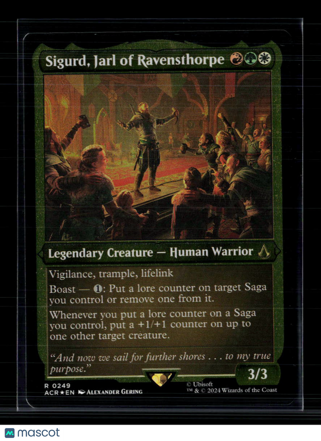 MTG Sigurd, Jarl of Ravensthorpe Universes Beyond: Assassin's Creed R • 249 Foil