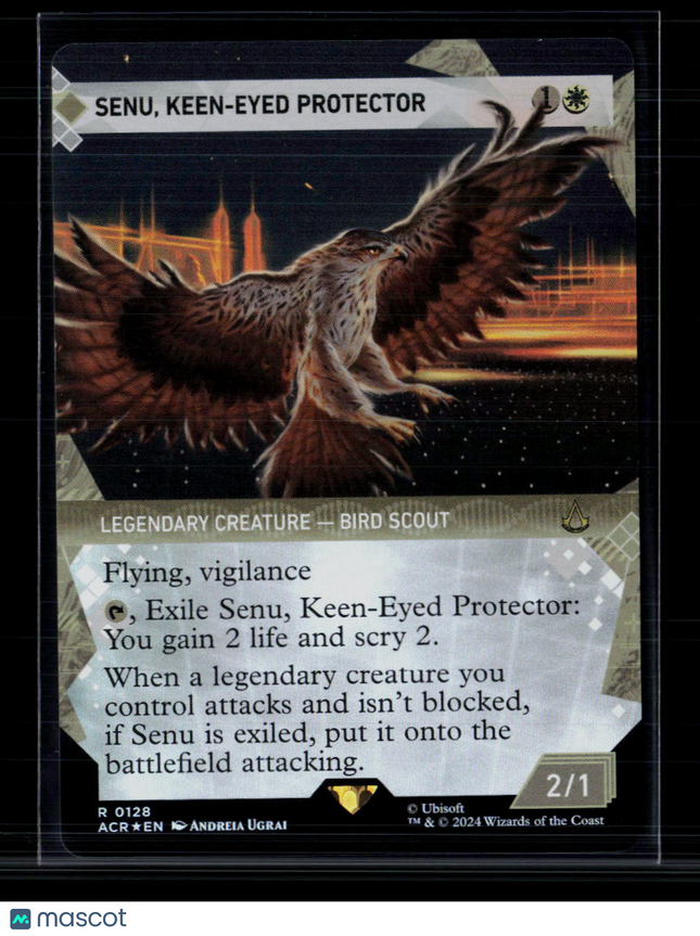 MTG Senu, Keen-Eyed Protector Universes Beyond: Assassin's Creed R 128 Foil