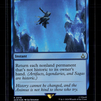 MTG Desynchronization Universes Beyond: Assassin's Creed R • 16 Foil