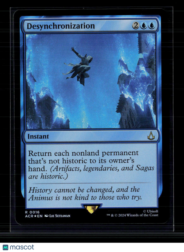 MTG Desynchronization Universes Beyond: Assassin's Creed R • 16 Foil