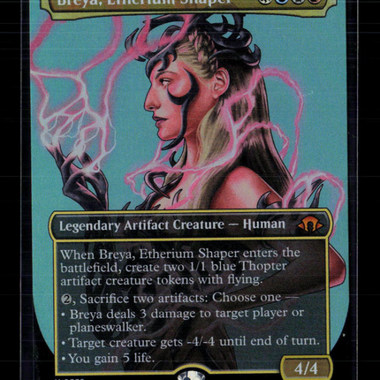 MTG Breya, Etherium Shaper (Borderless) Modern Horizons 3 M • 372 Foil
