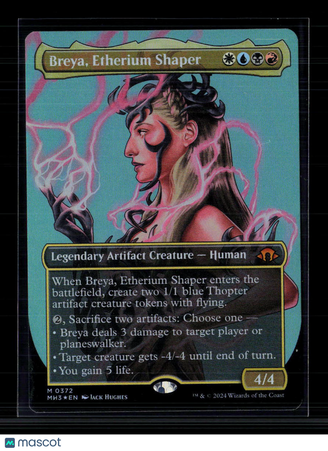 MTG Breya, Etherium Shaper (Borderless) Modern Horizons 3 M • 372 Foil