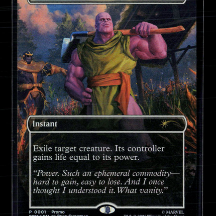 MTG Swords to Plowshares (Borderless) (Magazine Insert) Media Promos P • 1 Foil