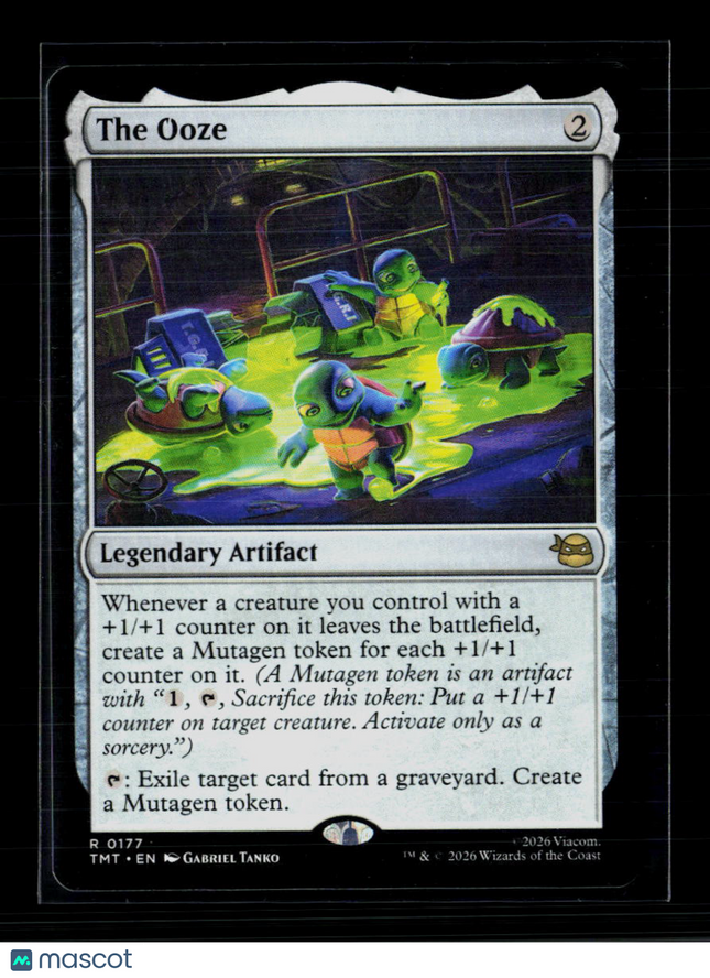 MTG The Ooze Teenage Mutant Ninja Turtles R • 177 Normal