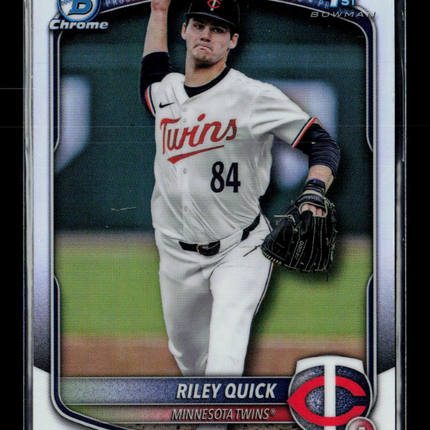 2025 Bowman Chrome Riley Quick #BDC-23 Refractor