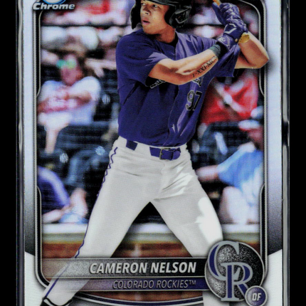 2025 Bowman Chrome Cameron Nelson #BDC-130 Refractor