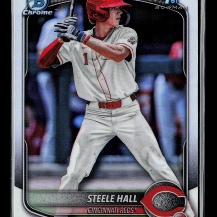2025 Bowman Draft Chrome Steele Hall #BDC-20 Refractor