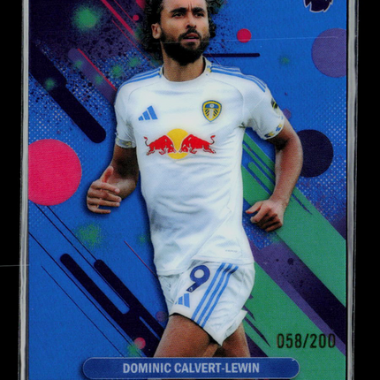 2026 Topps Finest Dominic Calvert-Lewin #50 058/200 Blue Refractor