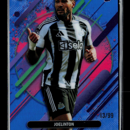 2026 Topps Finest Joelinton #277 Blue Refractor 13/99