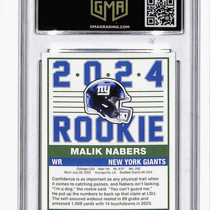 2024 Score Malik Nabers #5 35th Anniversary GMA 10