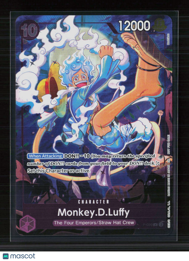 One Piece Monkey.D.Luffy (Ep Vol. 8) One Piece Promotion Cards PR • P-099 Foil